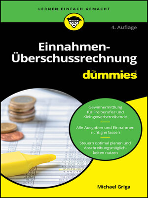 cover image of Einnahmen-Überschussrechnung für Dummies